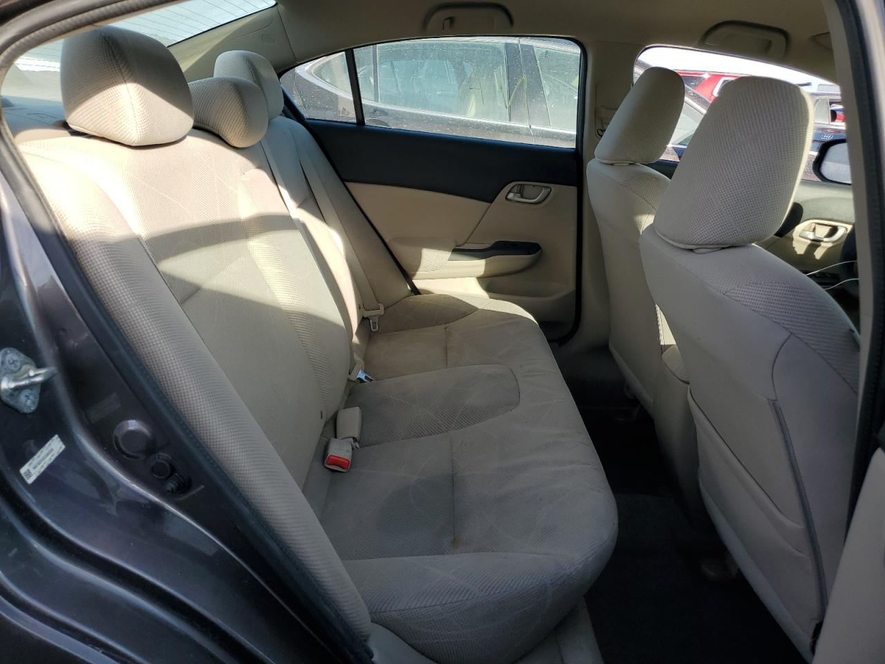 2012 Honda Civic VIN 19XFB2F53CE080358 Copart auction photo, water/flood damage thumbnail 10