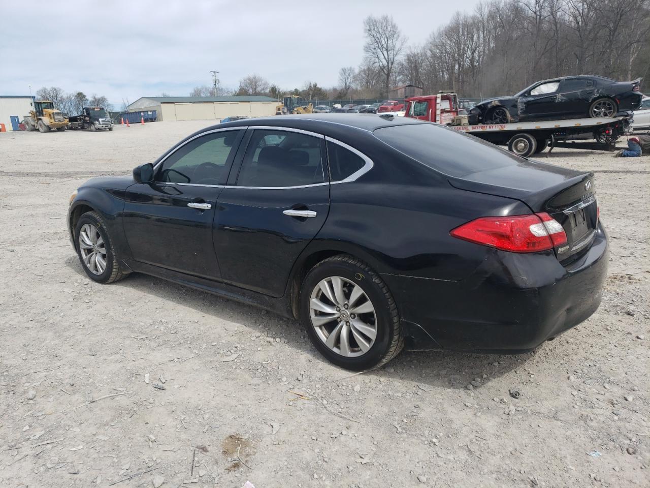 2011 Infiniti M VIN JN1BY1AR2BM374273 Copart auction photo, rear end damage thumbnail 2