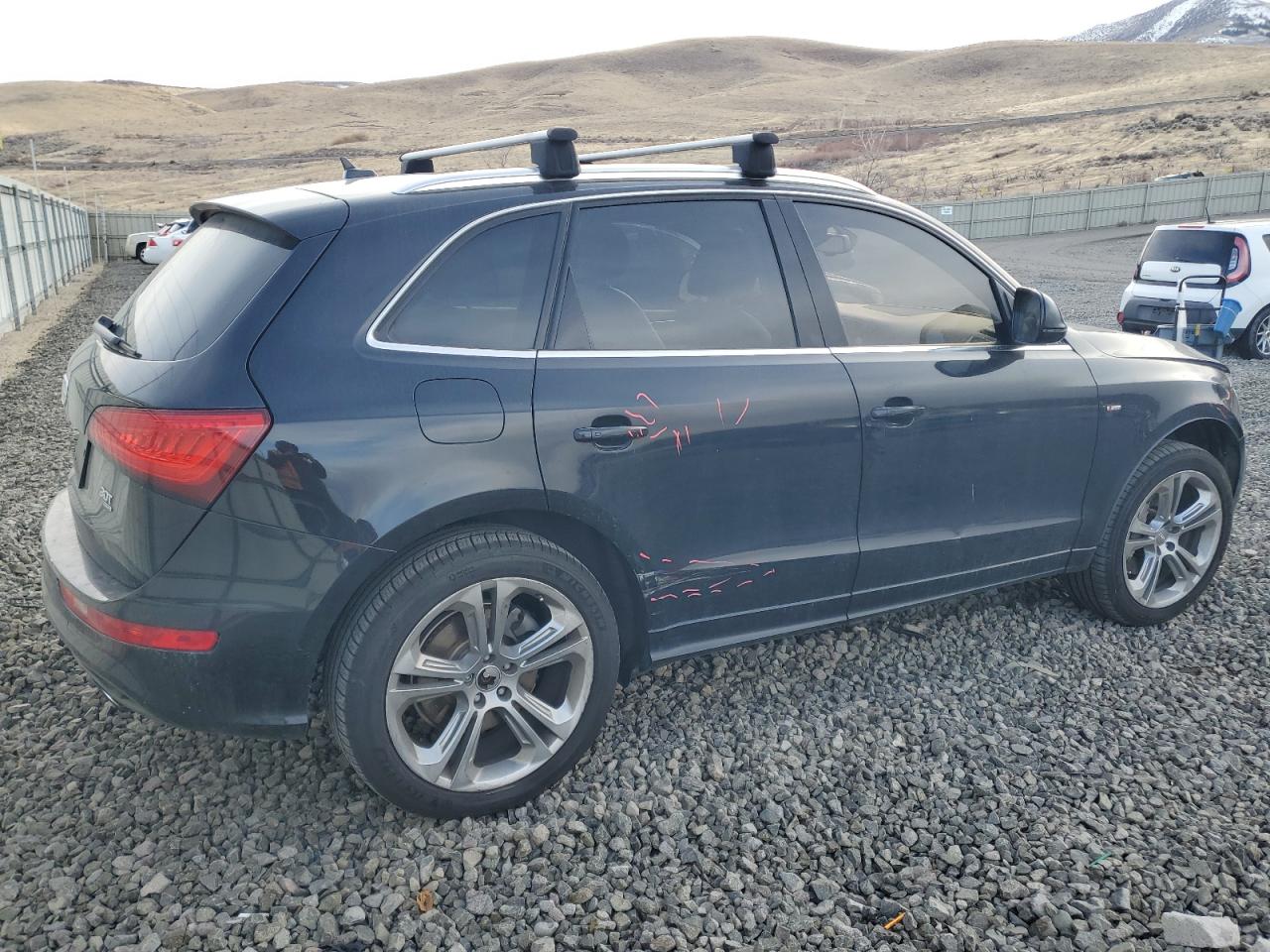 2013 Audi Q5 VIN WA1DGAFP9DA048128 Copart auction photo, all over damage thumbnail 3