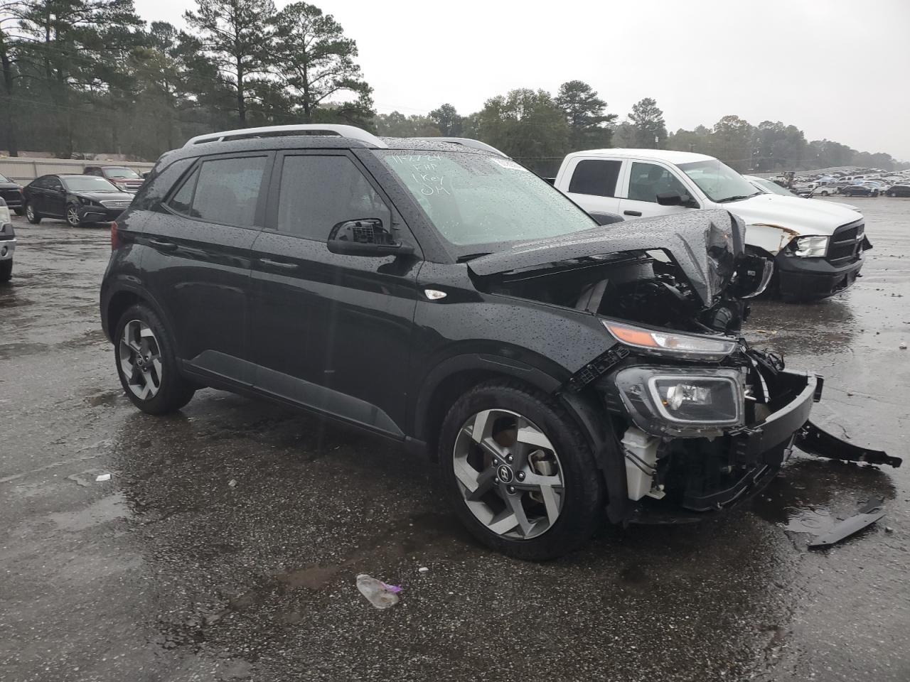 2021 Hyundai Venue VIN KMHRC8A3XMU120663 Copart auction photo, front end damage thumbnail 4
