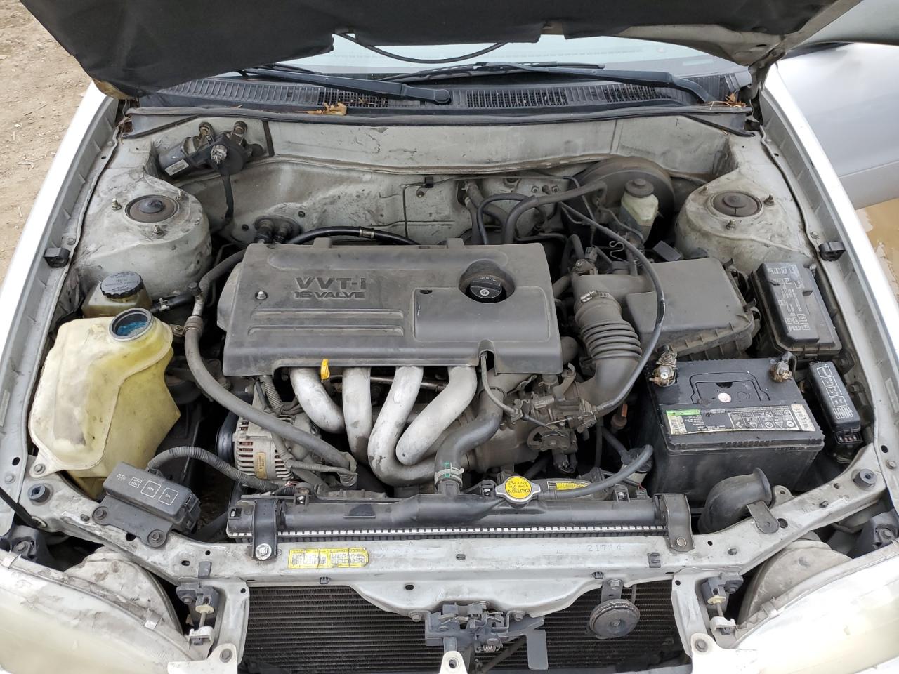 2000 Toyota Corolla VIN 1NXBR12E7YZ378202 Copart auction photo, rear end damage thumbnail 11