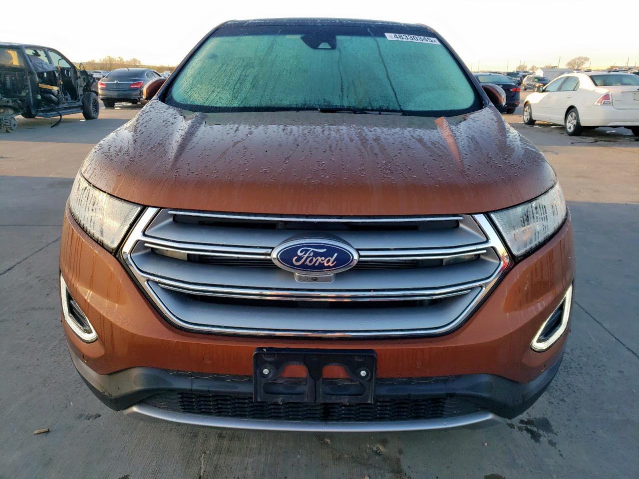 2017 Ford Edge VIN 2FMPK4K82HBC68508 Copart auction photo, rear end damage thumbnail 5