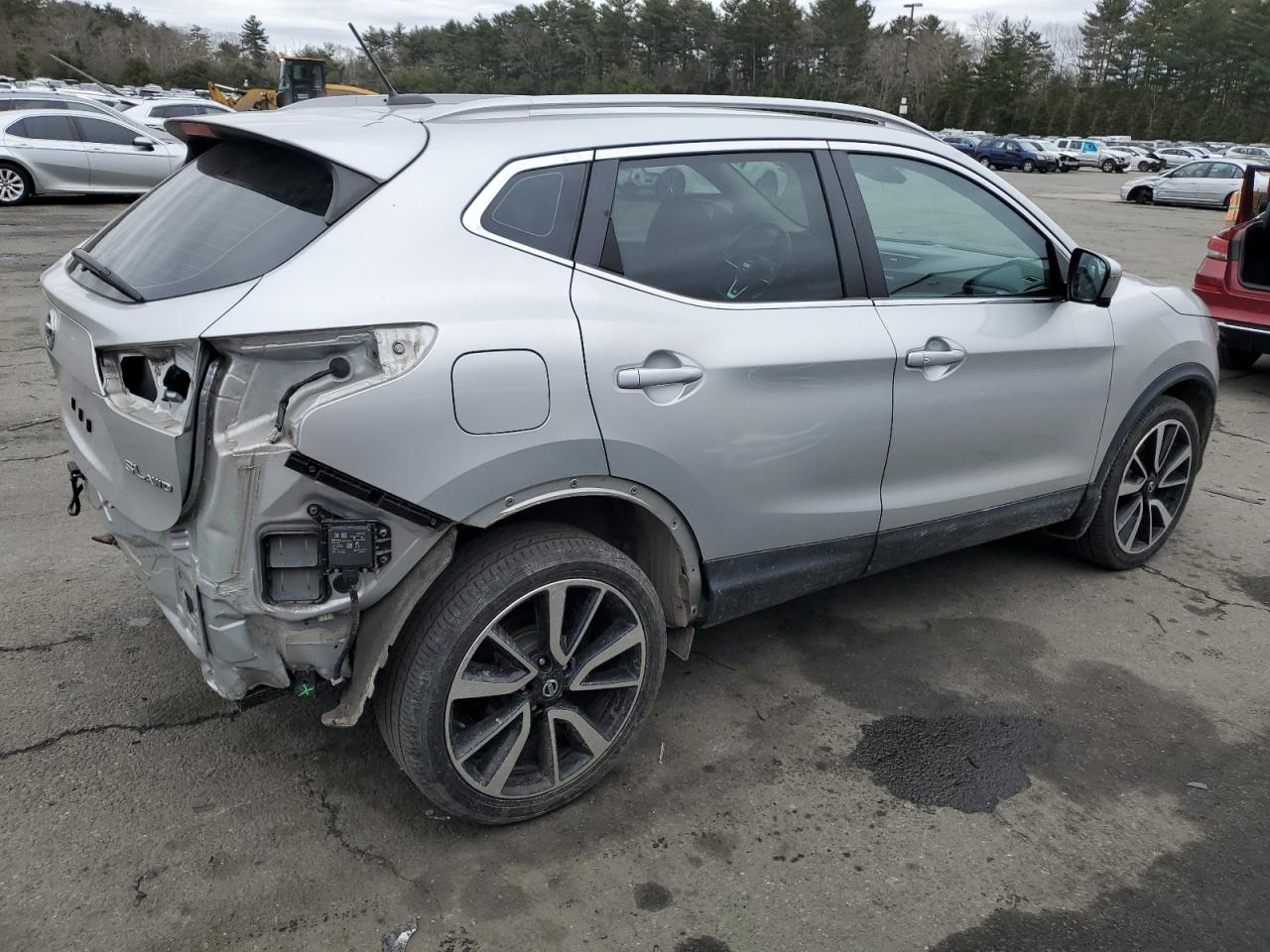 2017 Nissan Rogue VIN JN1BJ1CR1HW121105 Copart auction photo, rear end damage thumbnail 3