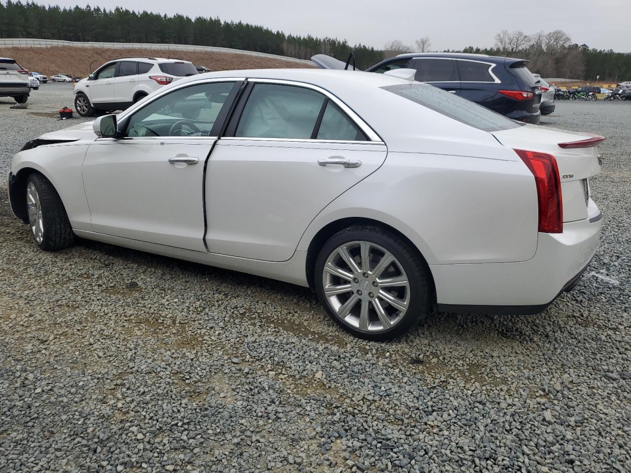 2017 Cadillac ATS VIN 1G6AB5RX3H0128596 Copart auction photo, all over damage thumbnail 2