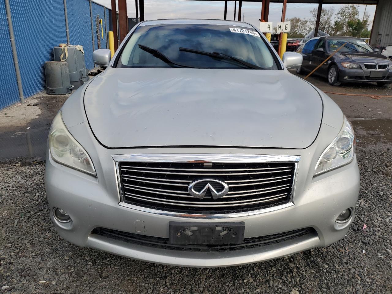 2013 Infiniti M VIN JN1BY1AR1DM604145 Copart auction photo, rear end damage thumbnail 5