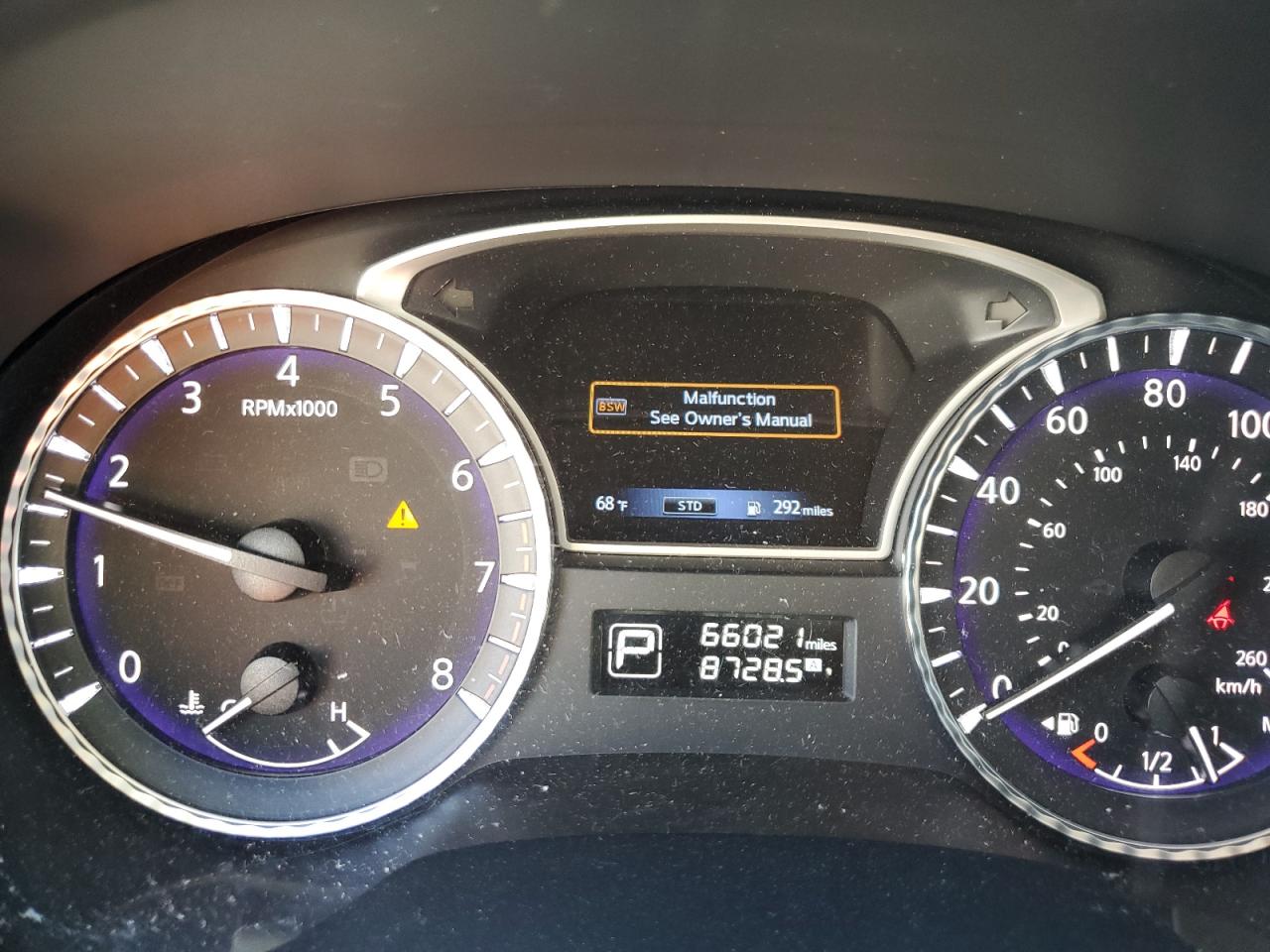 2020 Infiniti QX60 VIN 5N1DL0MN1LC517594 Copart auction photo, rear end damage thumbnail 9