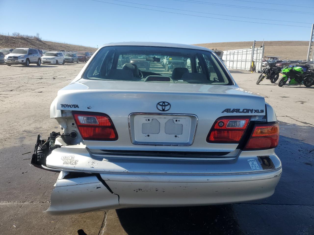 1999 Toyota Avalon VIN 4T1BF18BXXU330486 Copart auction photo, rear end / side damage thumbnail 6