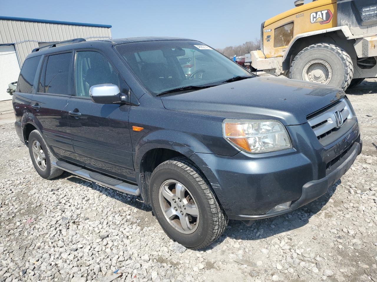 2006 Honda Pilot VIN 2HKYF18676H564336 Copart auction photo, rear end damage thumbnail 4