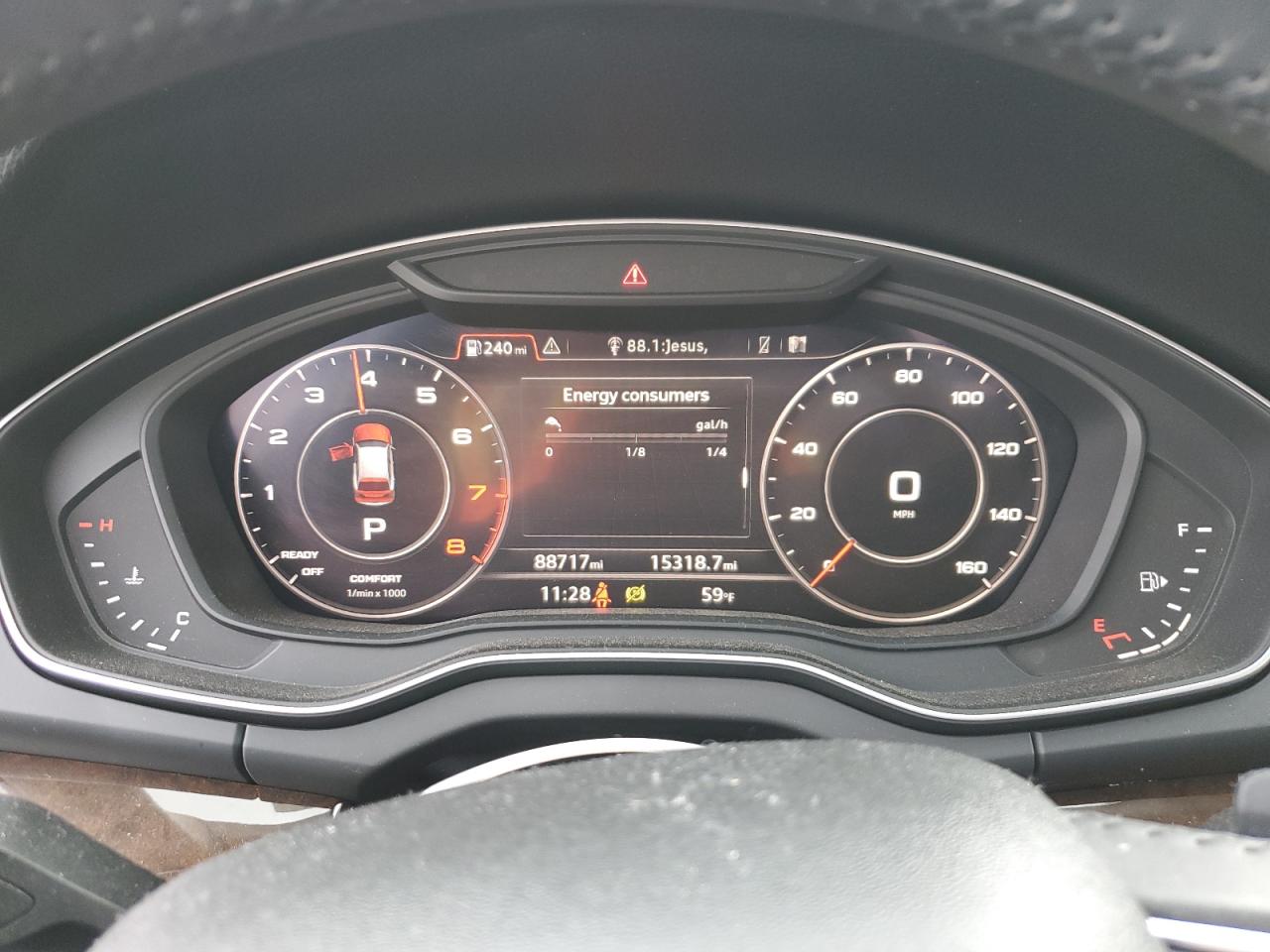 2019 Audi Q5 VIN WA1BNAFY0K2132416 Copart auction photo, side damage thumbnail 9
