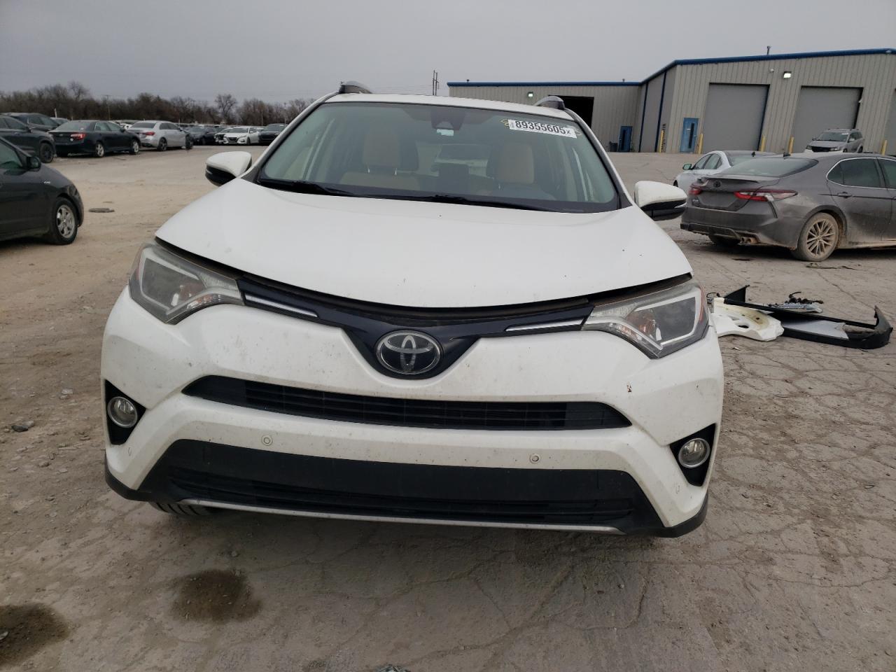 2017 Toyota RAV 4 VIN JTMWFREV7HJ110163 Copart auction photo, side / rear end damage thumbnail 5
