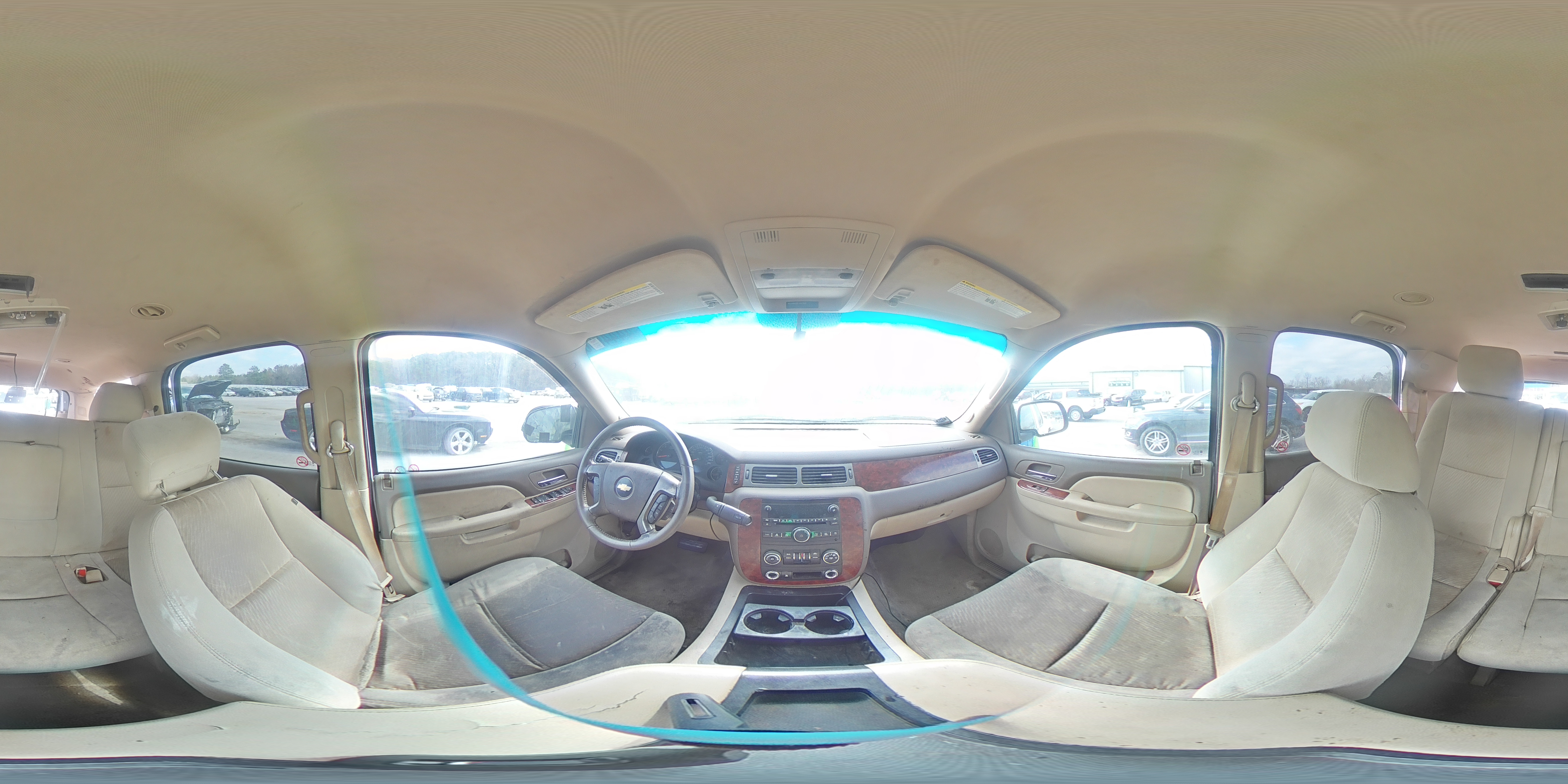 2011 Chevrolet Tahoe VIN 1GNSCAE04BR336934 Copart auction photo, all over damage thumbnail 12