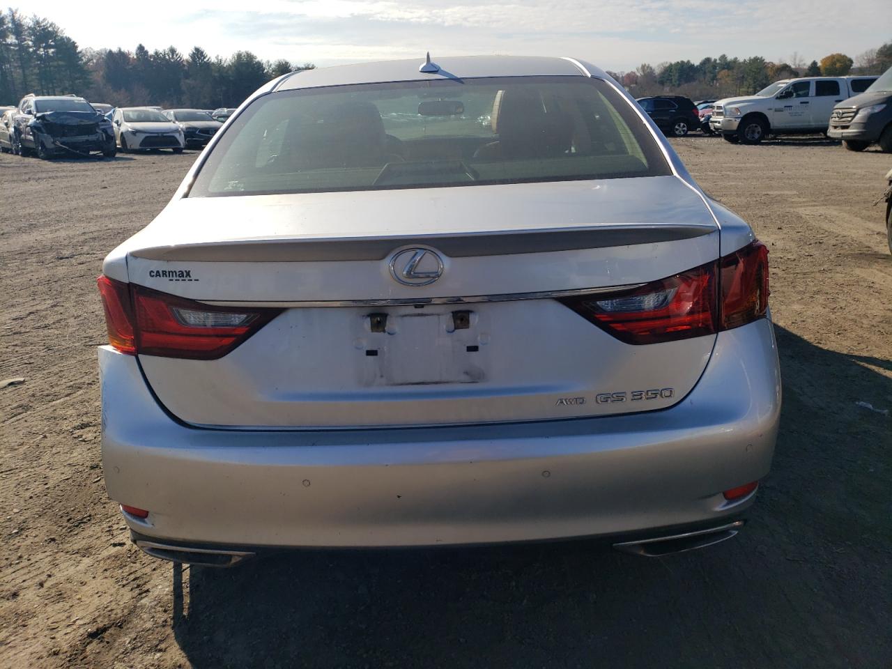 2014 Lexus GS VIN JTHCE1BL9E5024916 Copart auction photo, rear end / undercarriage damage thumbnail 6