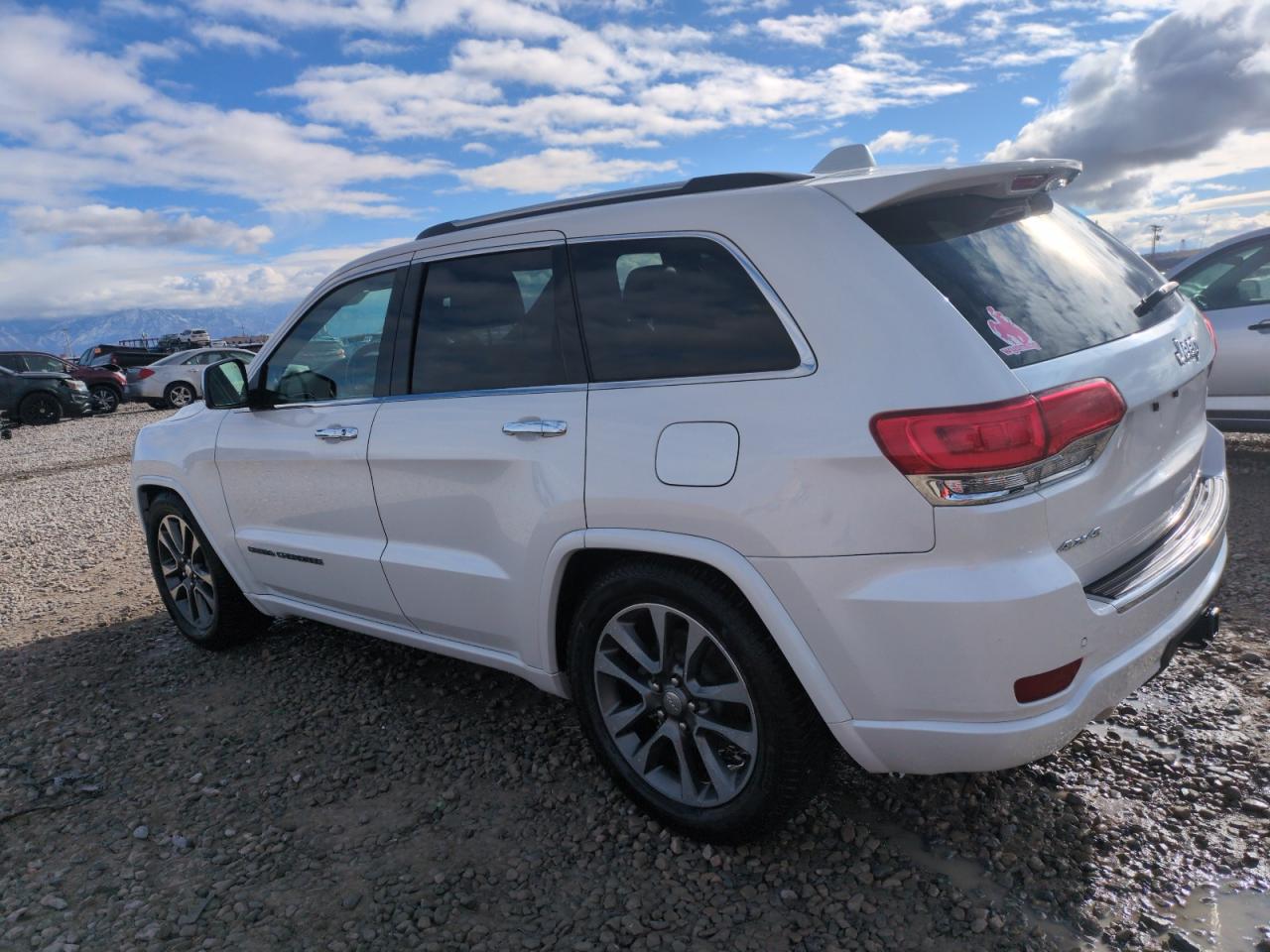 2017 Jeep Grand Cherokee VIN 1C4RJFCG7HC707767 Copart auction photo, side / front end damage thumbnail 2