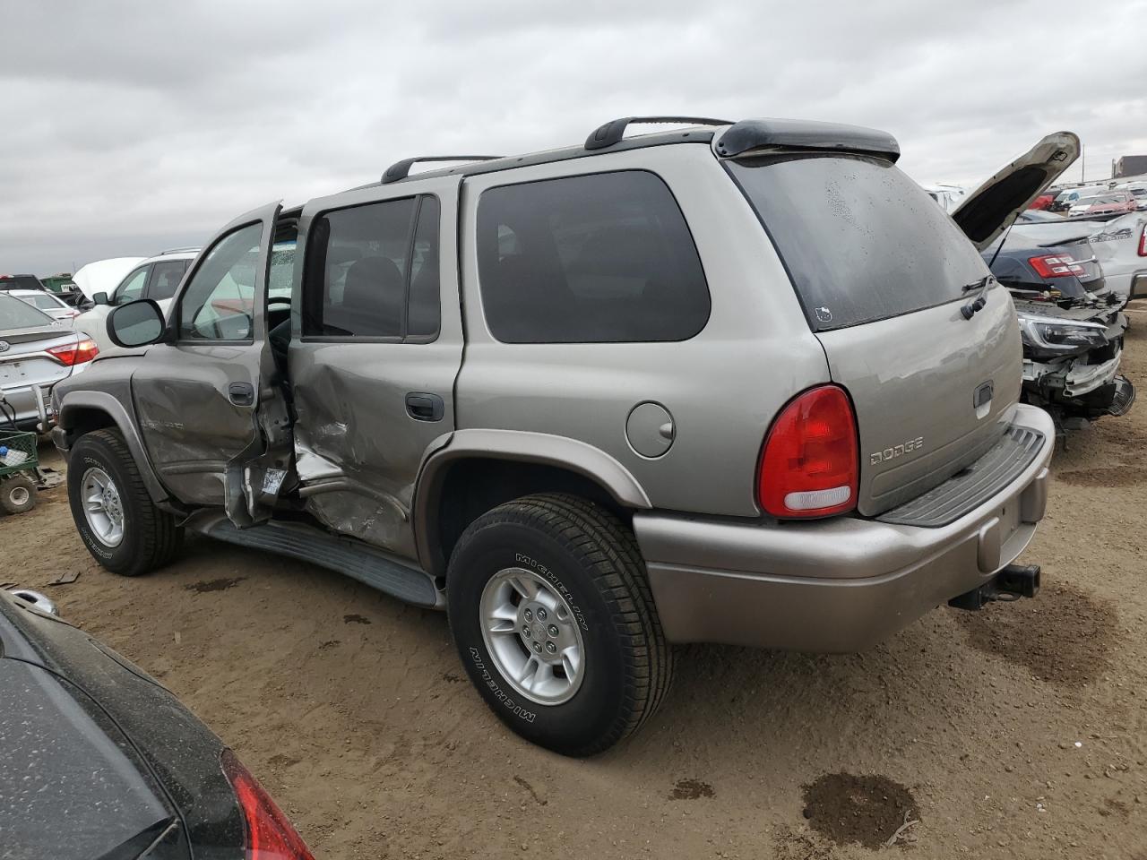 2000 Dodge Durango VIN 1B4HS28N9YF266812 Copart auction photo, side / hail damage thumbnail 2