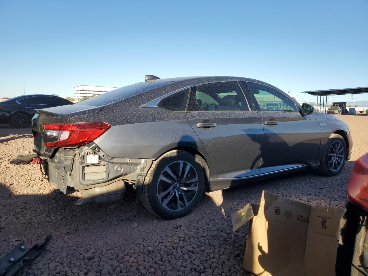 2020 Honda Accord VIN 1HGCV3F47LA007084 Copart auction photo, rear end / side damage thumbnail 3