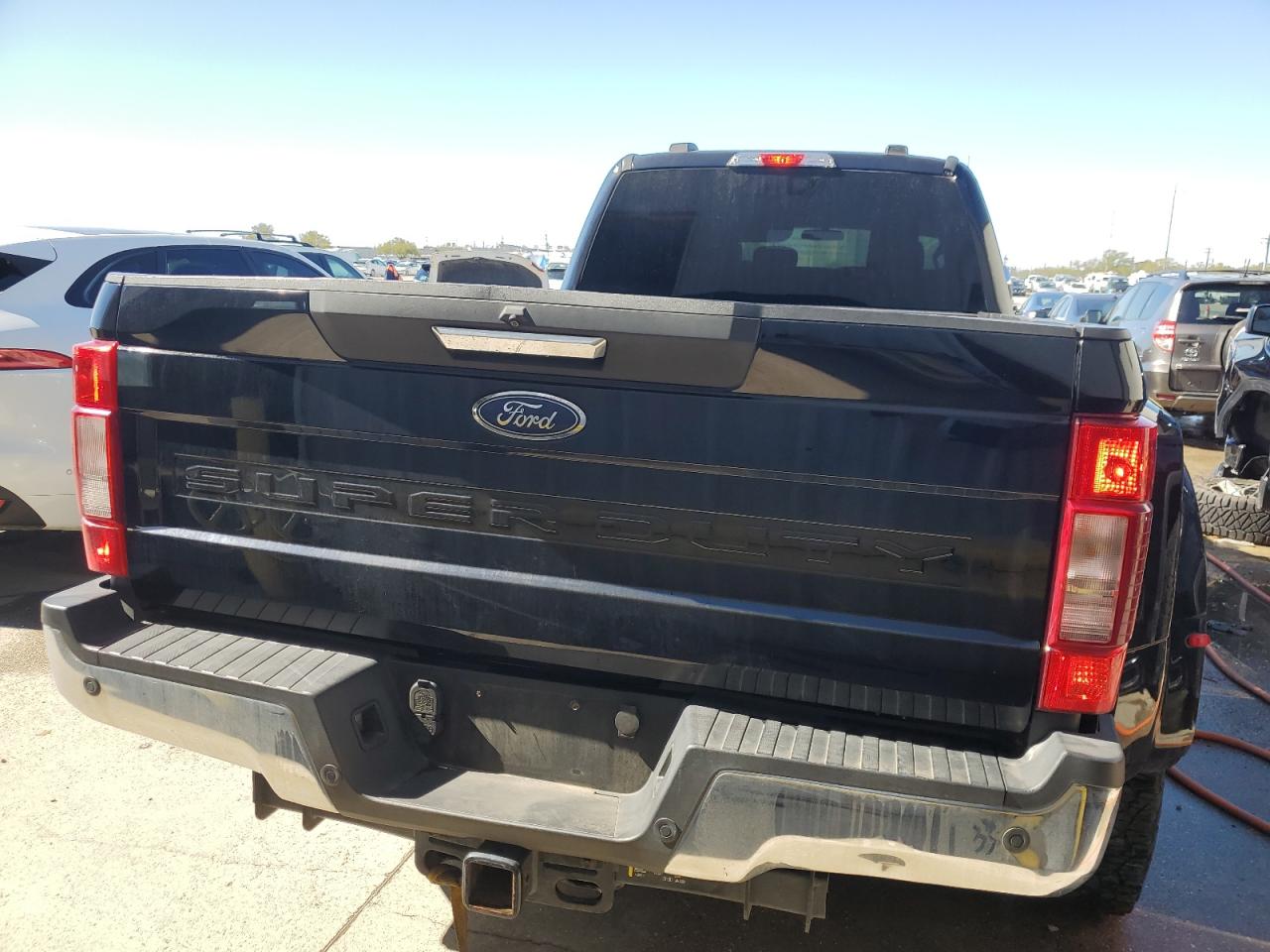 2020 Ford F350 VIN 1FT8W3DT5LEE03440 Copart auction photo, side damage thumbnail 6