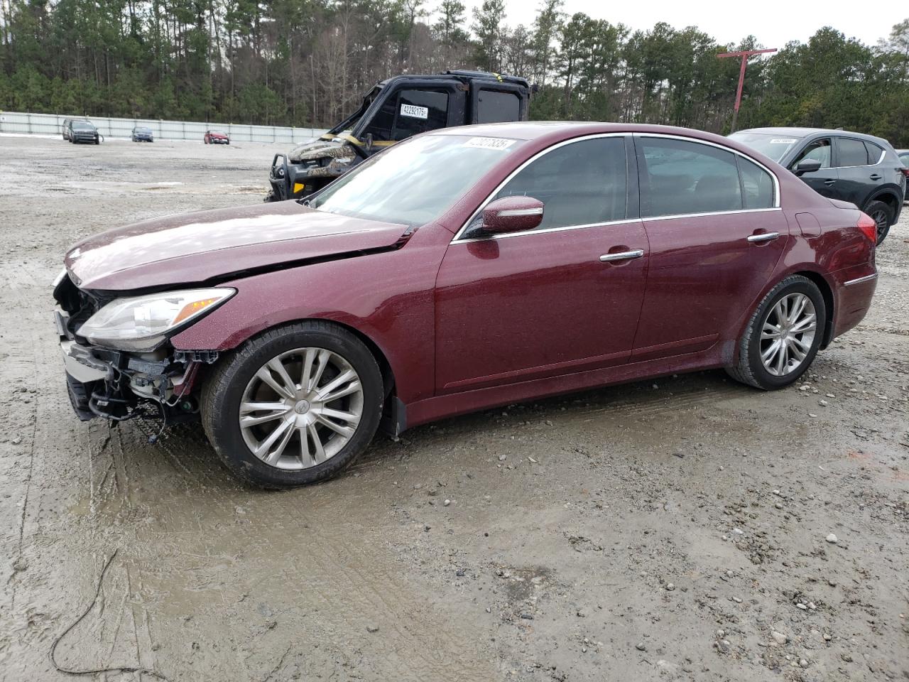 2013 Hyundai Genesis VIN KMHGC4DD5DU222263