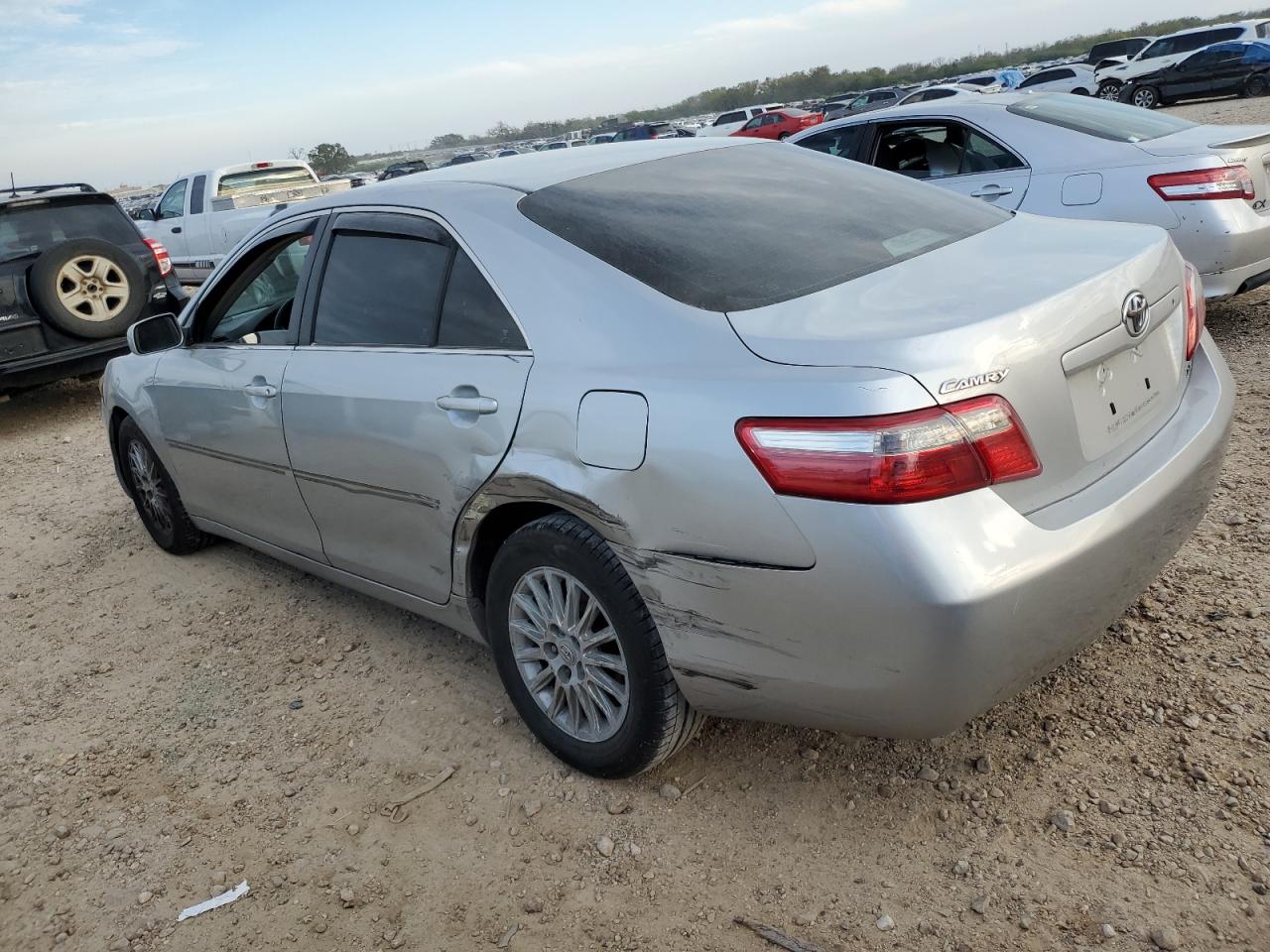 2007 Toyota Camry VIN 4T1BE46K07U144589 Copart auction photo, rear end damage thumbnail 2