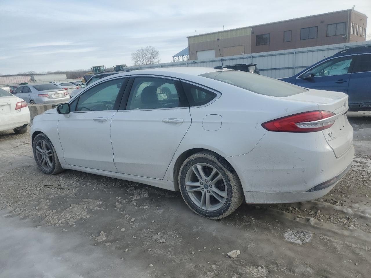 2018 Ford Fusion VIN 3FA6P0HD5JR230816 Copart auction photo, front end damage thumbnail 2