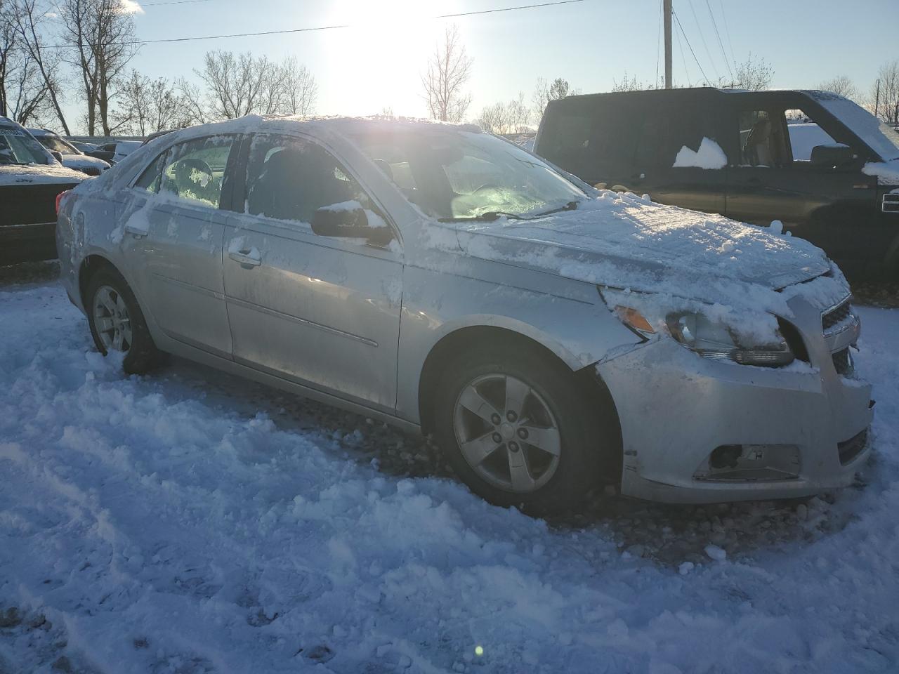 2013 Chevrolet Malibu VIN 1G11B5SA8DF322382 Copart auction photo, front end damage thumbnail 4