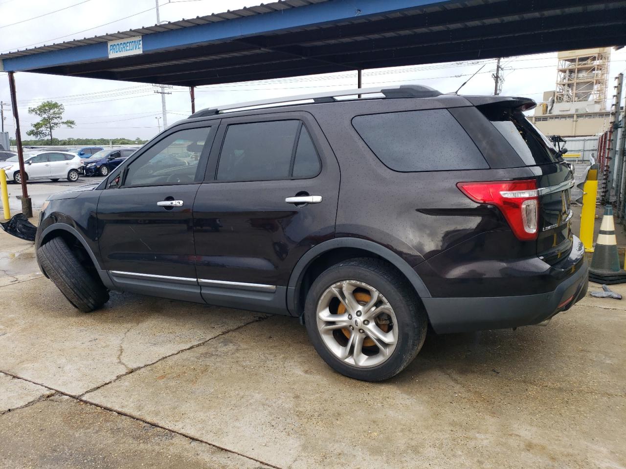 2013 Ford Explorer VIN 1FM5K7F83DGB39425 Copart auction photo, all over / front end damage thumbnail 2