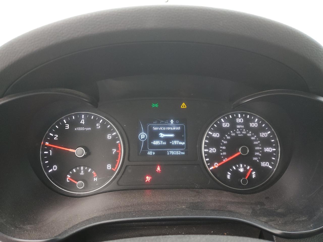 2016 KIA Optima VIN 5XXGU4L39GG078608 Copart auction photo, front end / side damage thumbnail 9