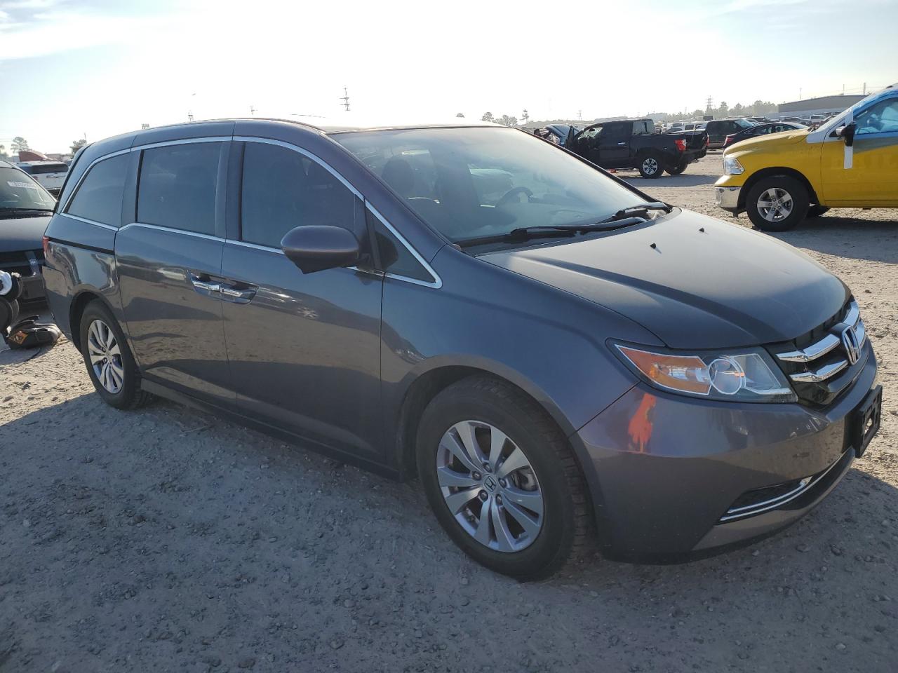 2016 Honda Odyssey VIN 5FNRL5H67GB048076 Copart auction photo, rear end damage thumbnail 4
