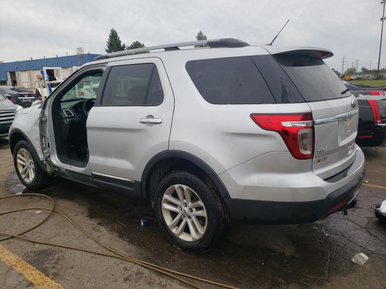 2014 Ford Explorer VIN 1FM5K8D84EGB29786 Copart auction photo, side damage thumbnail 2