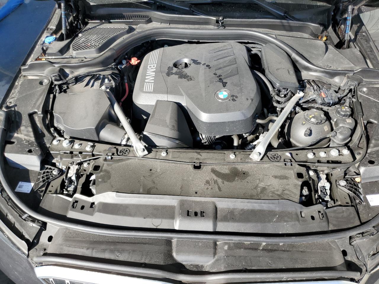 2024 BMW 5er VIN WBA43FJ06RCR00825 Copart auction photo, front end / side damage thumbnail 11