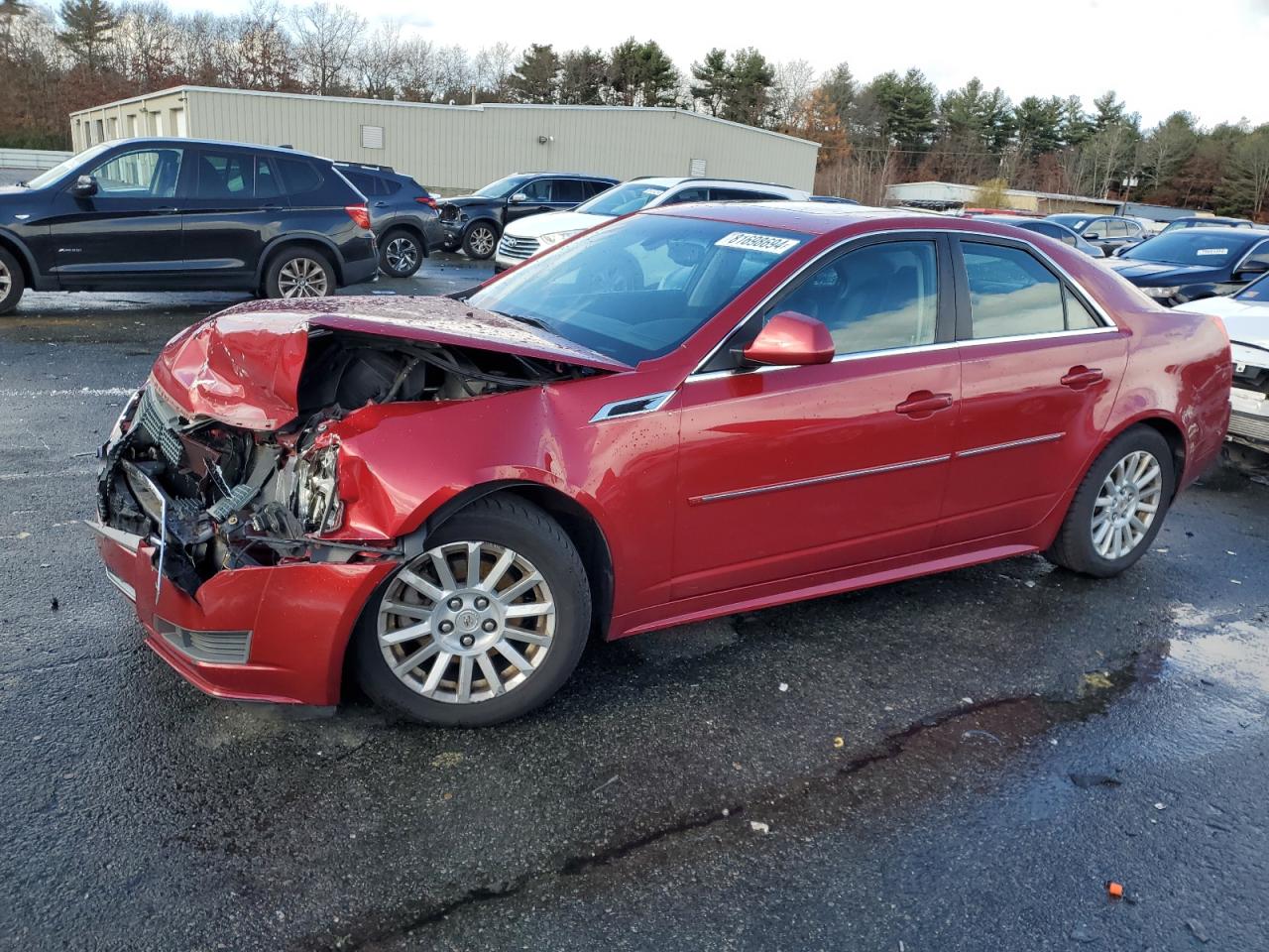 2012 Cadillac CTS VIN 1G6DG5E58C0116262