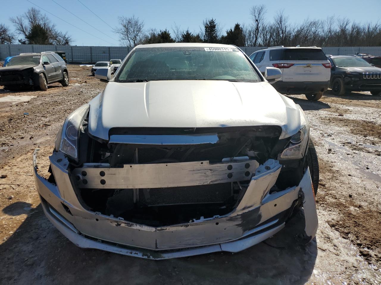 2015 Cadillac ATS VIN 1G6AB5RX8F0116439 Copart auction photo, front end / rear end damage thumbnail 5