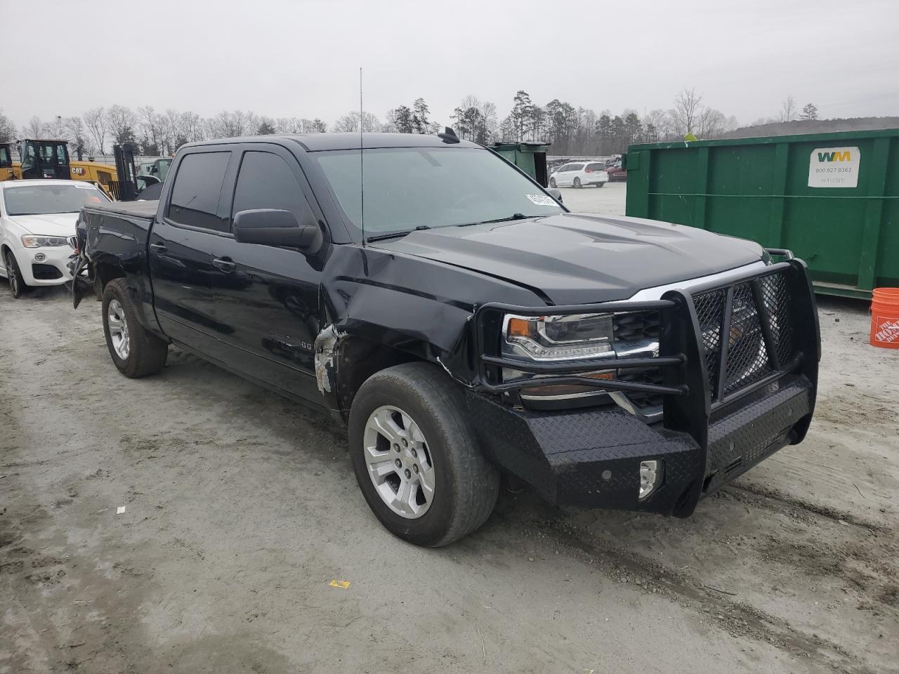 2016 Chevrolet Silverado VIN 3GCPCREC9GG336863 Copart auction photo, side / rear end damage thumbnail 4
