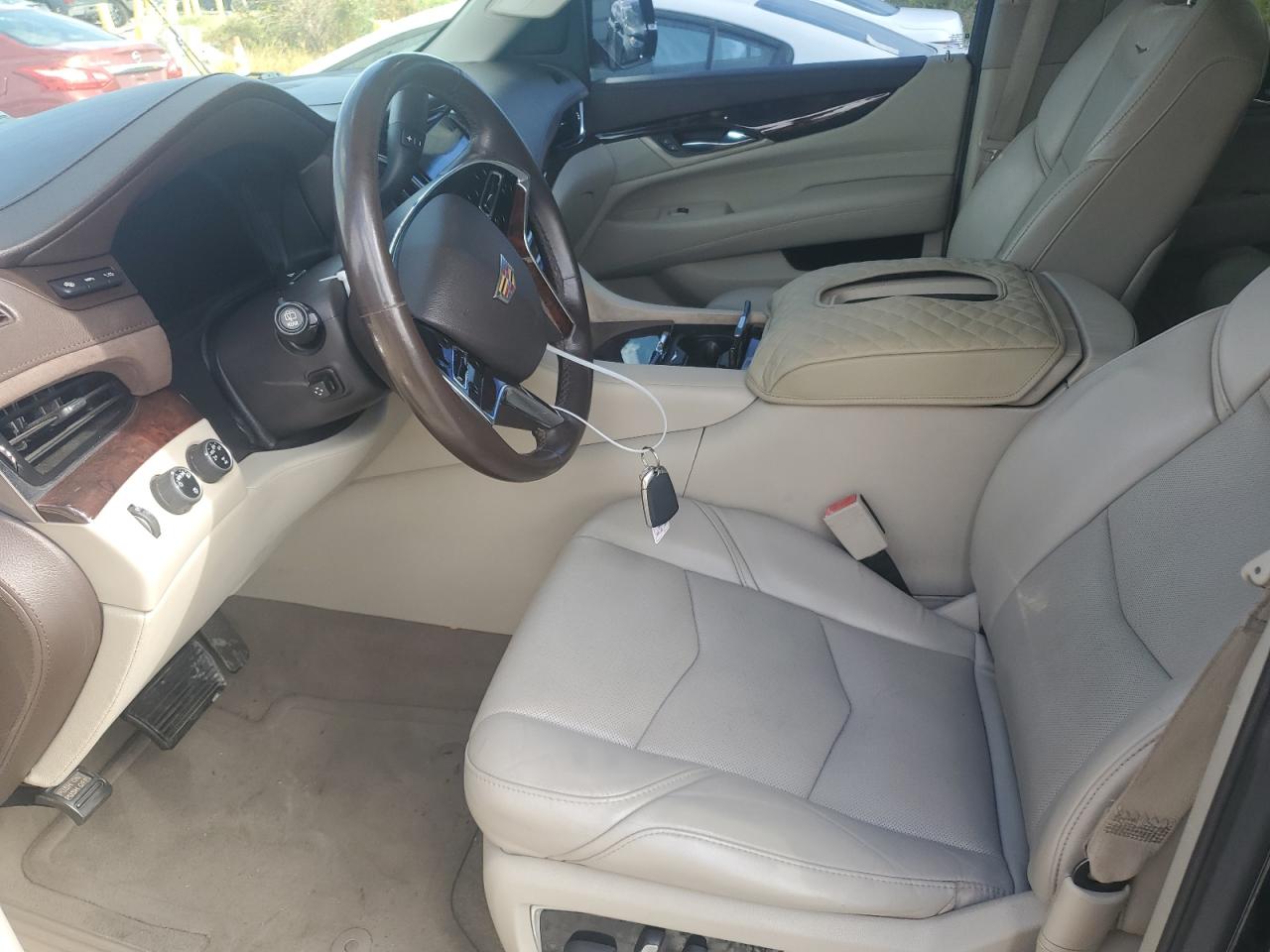 2015 Cadillac Escalade VIN 1GYS4MKJ4FR634579 Copart auction photo, front end damage thumbnail 7