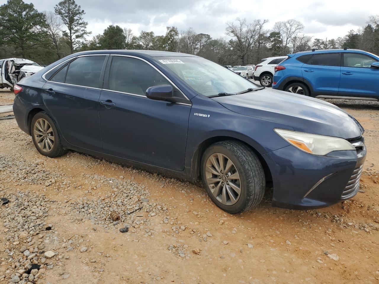 2017 Toyota Camry VIN 4T1BD1FK0HU227846 Copart auction photo, front end / side damage thumbnail 4