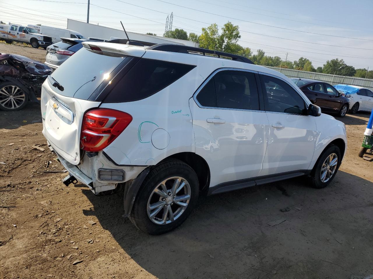 2017 Chevrolet Equinox VIN 2GNALCEK2H1560519 Copart auction photo, rear end damage thumbnail 3