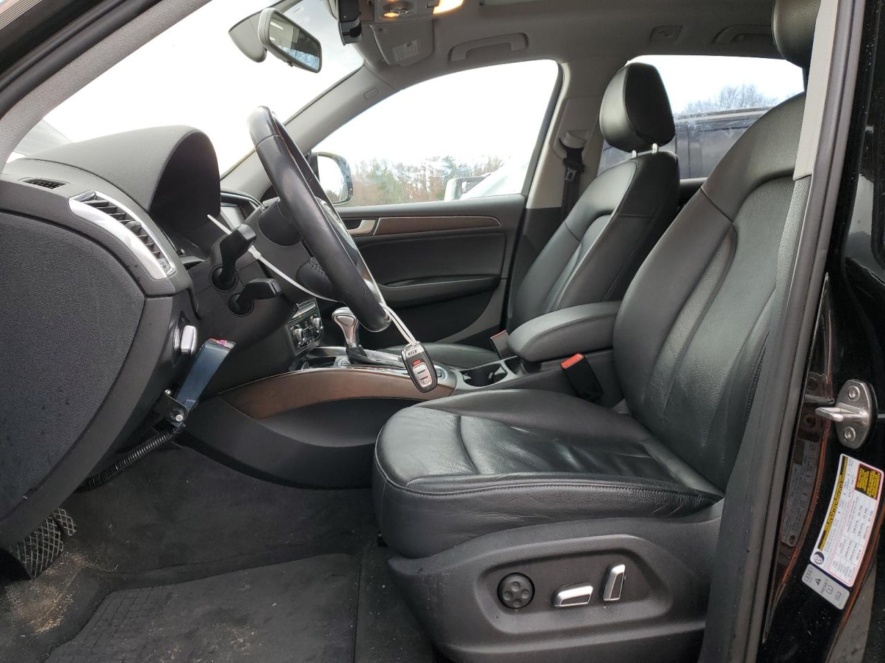 2017 Audi Q5 VIN WA1C2AFP3HA080265 Copart auction photo, front end damage thumbnail 7