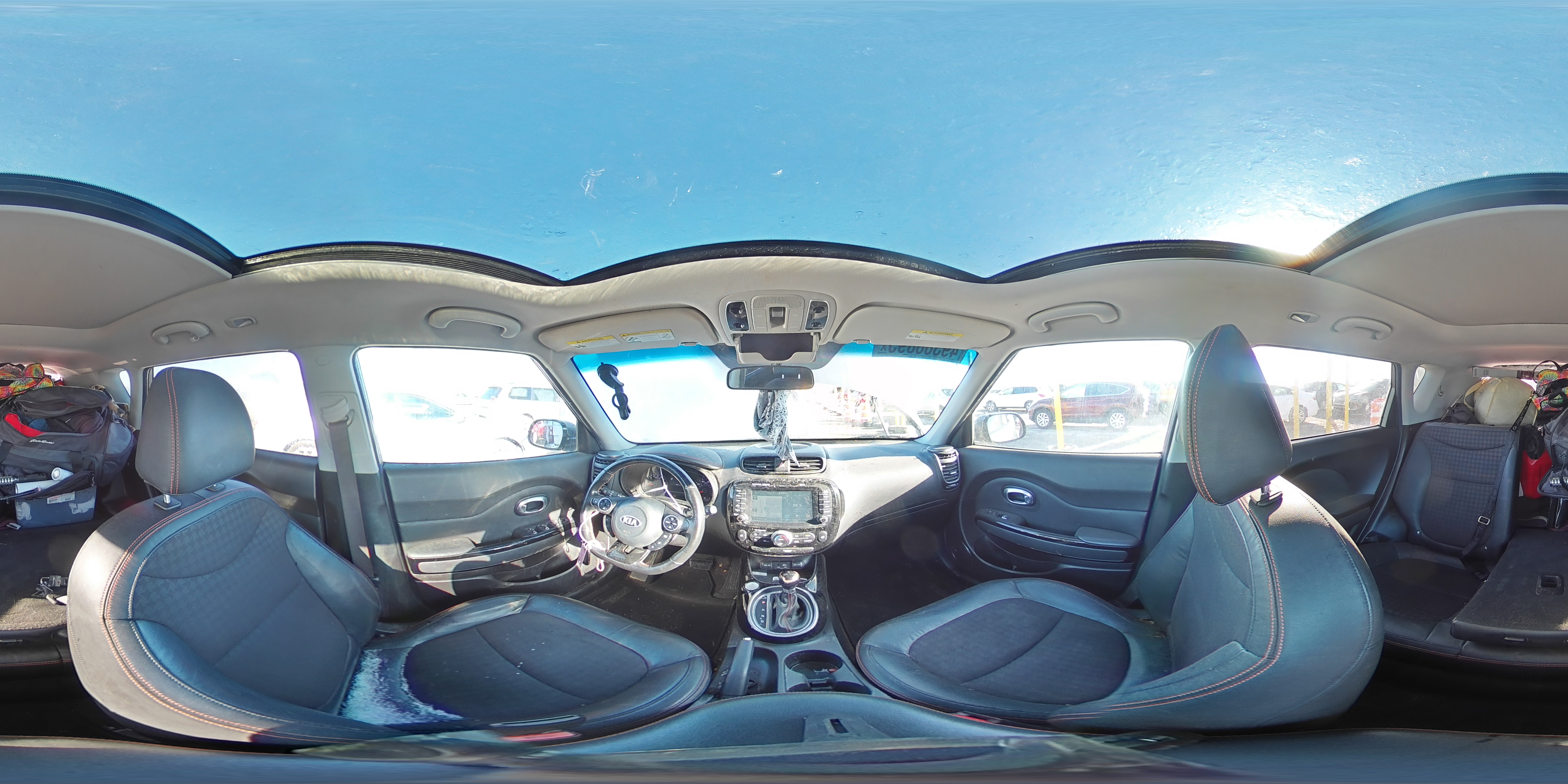 2017 KIA Soul VIN KNDJX3AA0H7485509 Copart auction photo, normal wear / rear end damage thumbnail 13