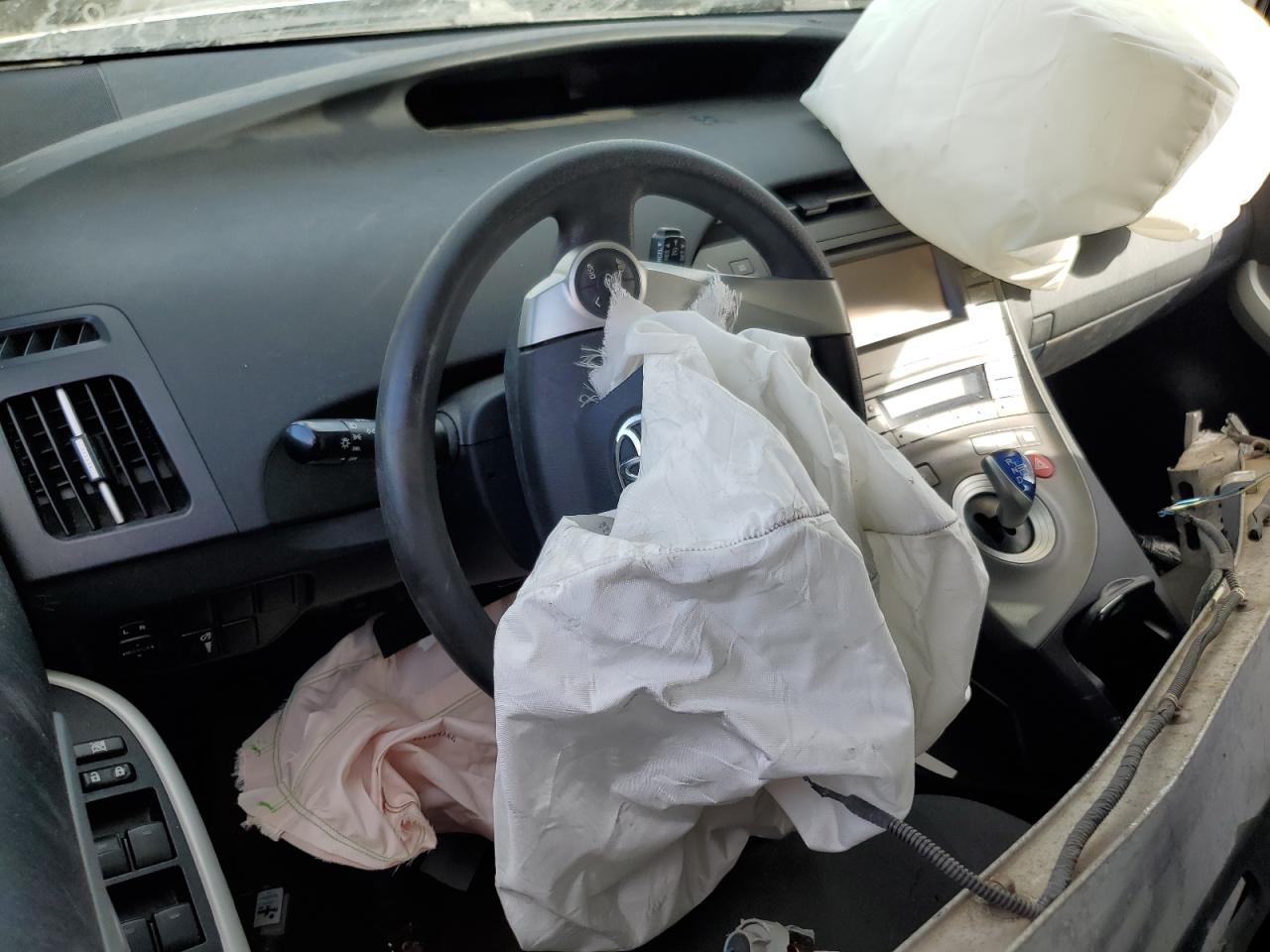 2012 Toyota Prius VIN JTDKN3DU6C1594813 Copart auction photo, all over damage thumbnail 8