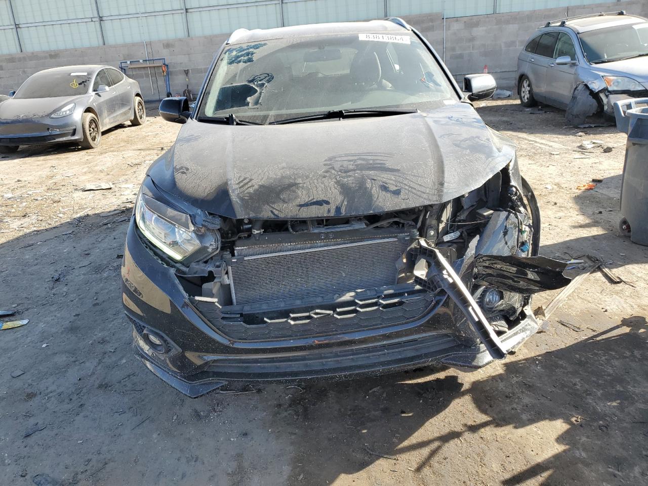 2022 Honda HR-V VIN 3CZRU6H17NM711513 Copart auction photo, front end damage thumbnail 5