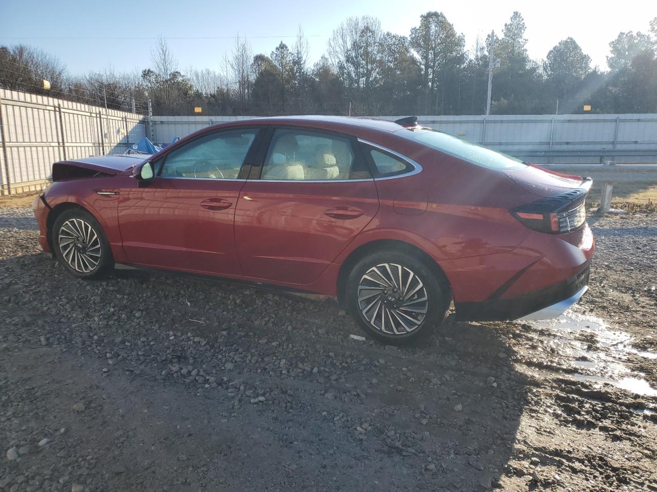 2024 Hyundai Sonata VIN KMHL34JJXRA097178 Copart auction photo, front end / side damage thumbnail 2