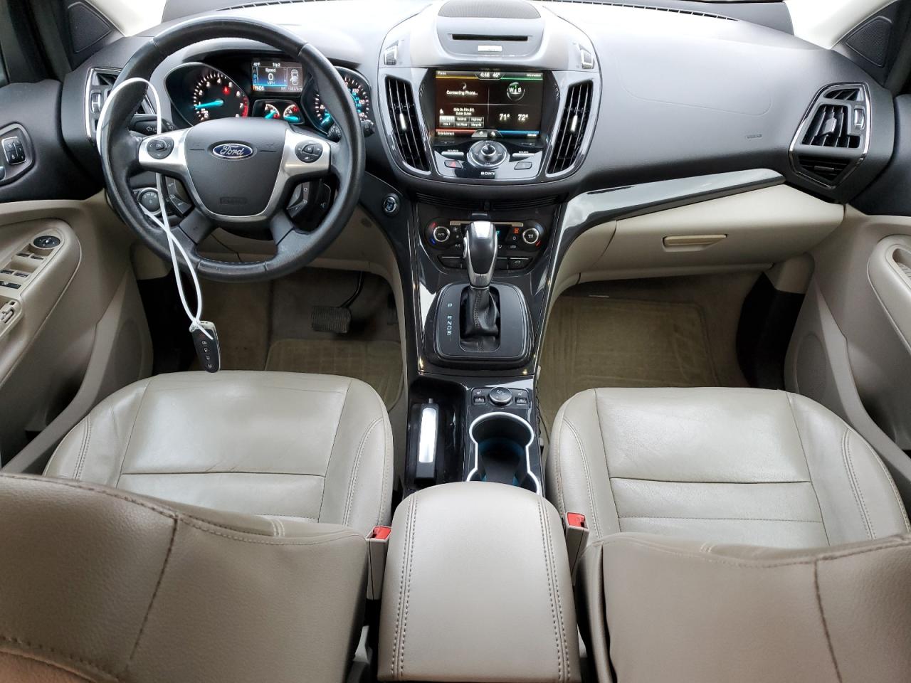 2014 Ford Escape VIN 1FMCU9J91EUD60022 Copart auction photo, front end / minor dent/scratches damage thumbnail 8
