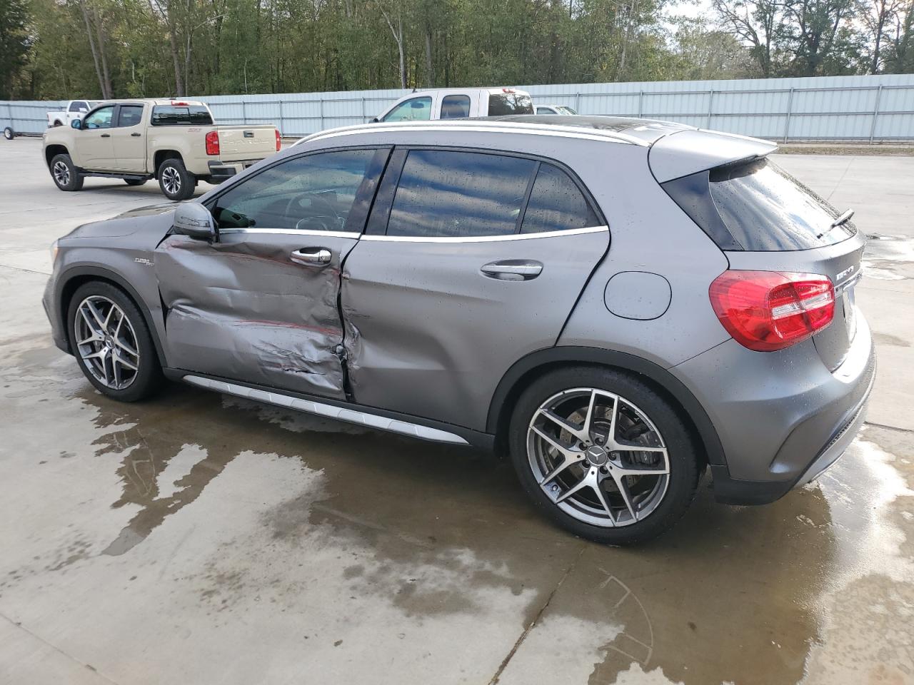 2016 Mercedes-Benz GLA-klasse VIN WDDTG5CB8GJ199036 Copart auction photo, side damage thumbnail 2