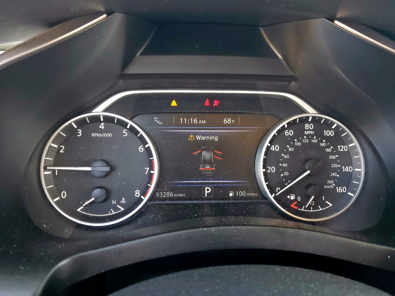 2020 Nissan Murano VIN 5N1AZ2BS8LN100595 Copart auction photo, front end damage thumbnail 9