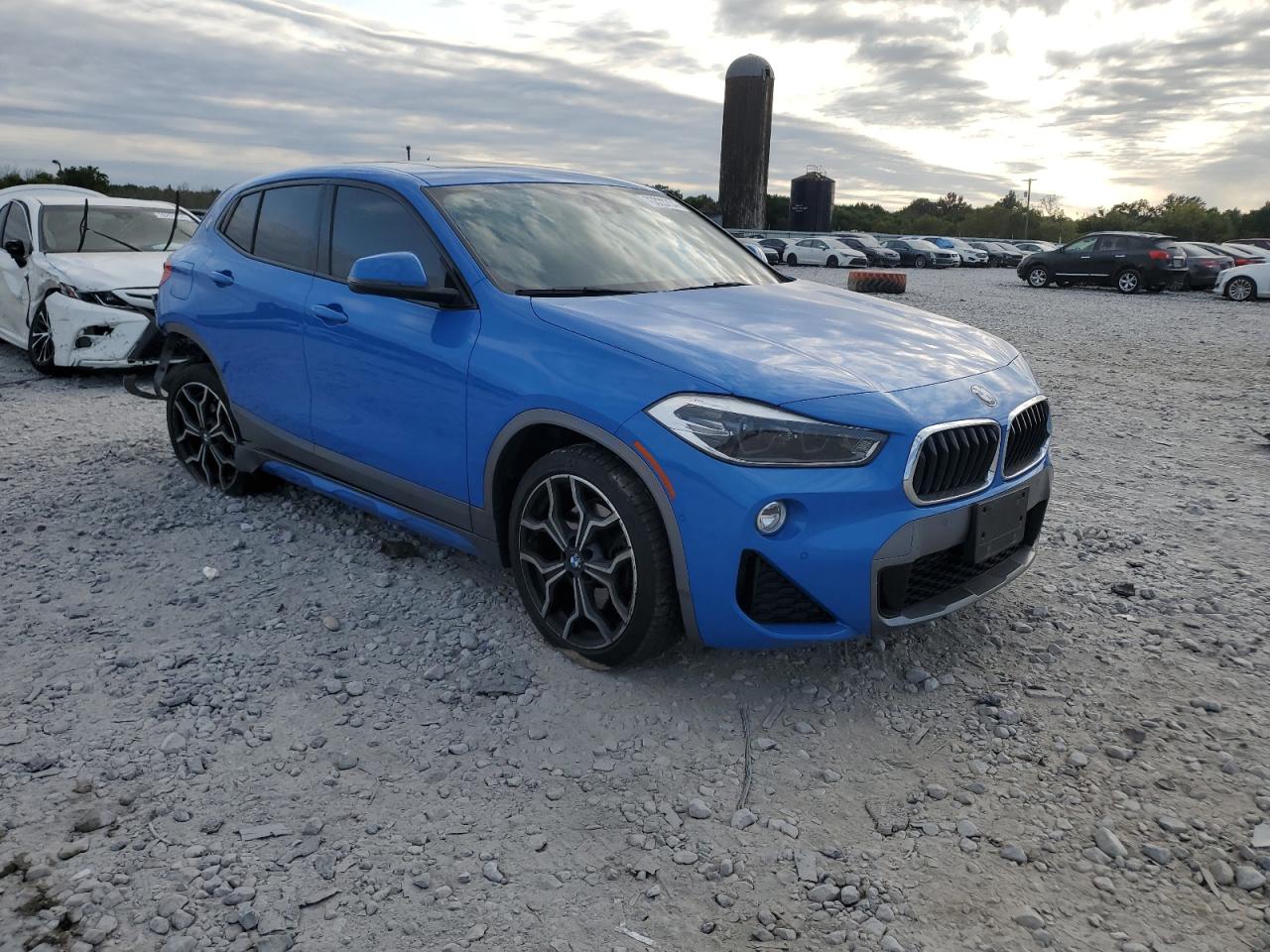 2018 BMW X2 VIN WBXYJ5C30JEF71176 Copart auction photo, rear end damage thumbnail 4