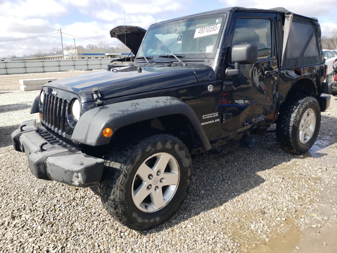 2013 Jeep Wrangler VIN 1C4AJWAG5DL519288