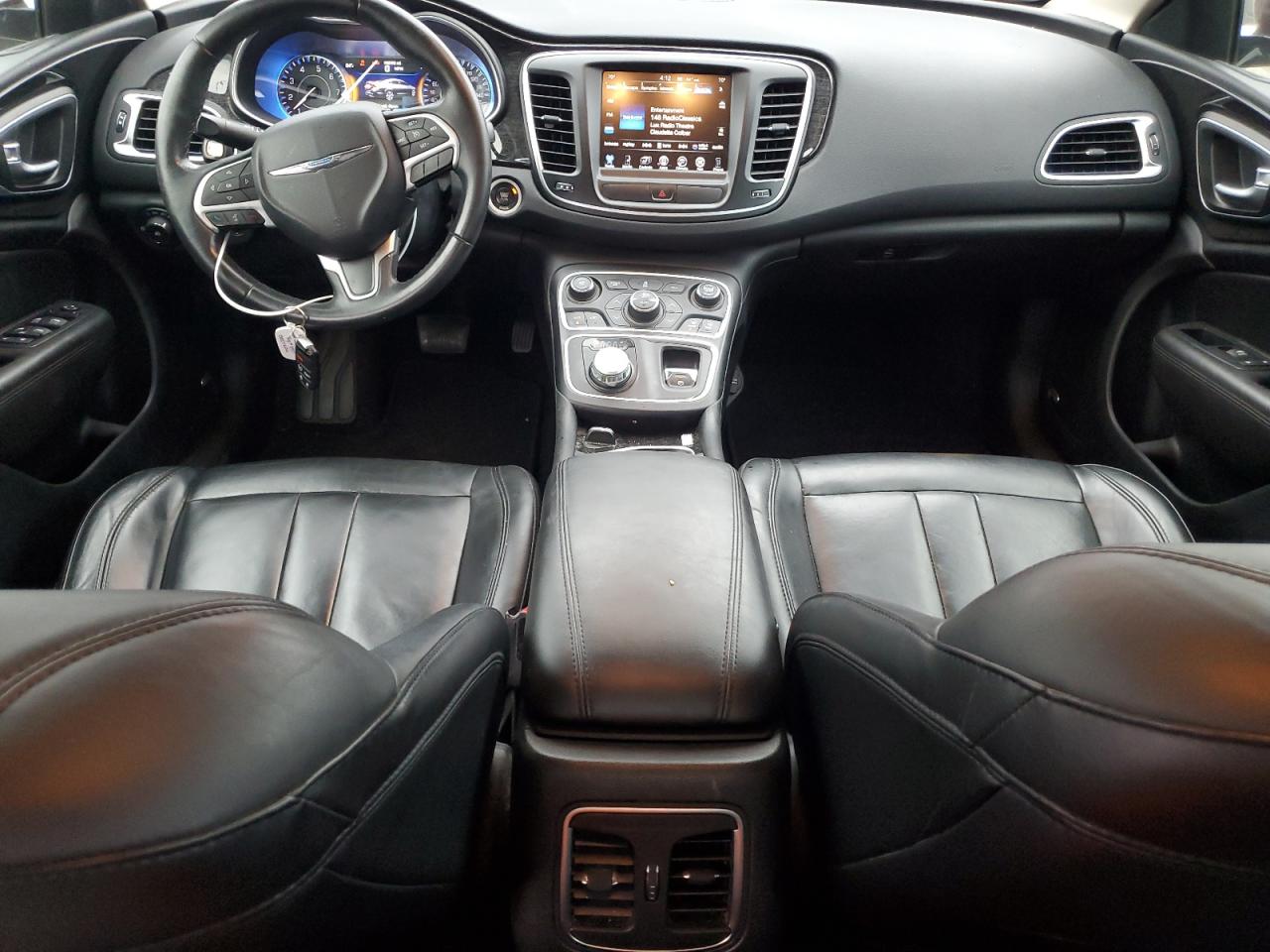 2015 Chrysler 200 VIN 1C3CCCCB7FN730684 Copart auction photo, rear end damage thumbnail 8