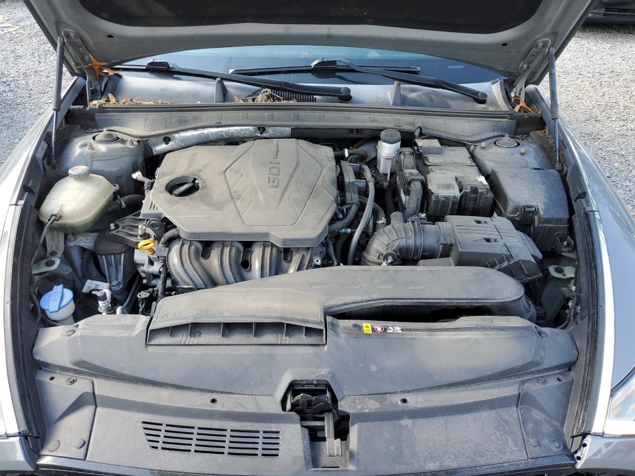 2020 Hyundai Sonata VIN 5NPEF4JA6LH039248 Copart auction photo, rear end damage thumbnail 11