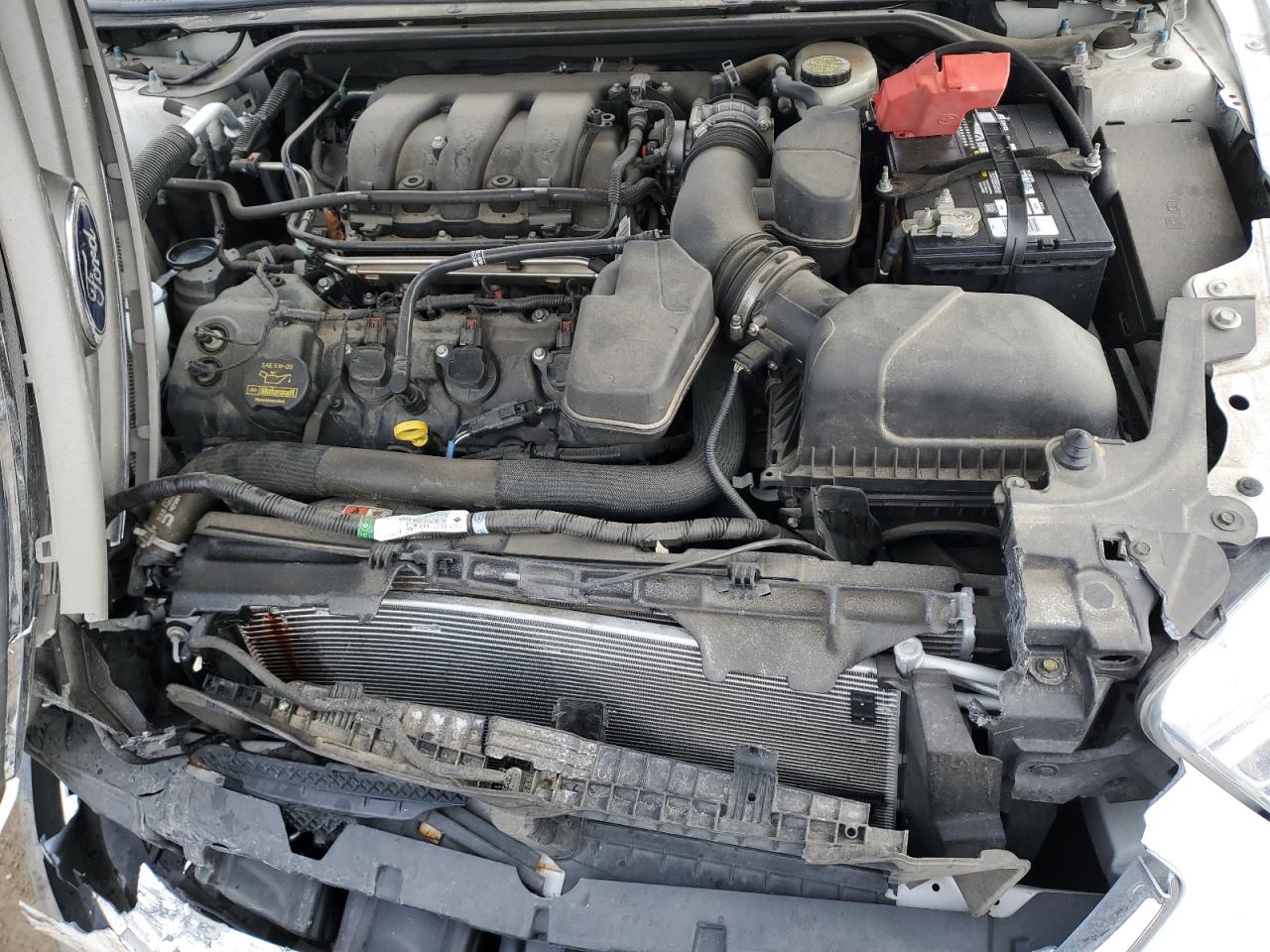 2014 Ford Taurus VIN 1FAHP2E84EG108554 Copart auction photo, front end damage thumbnail 13