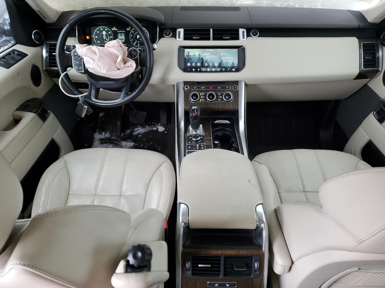 2017 Land Rover Range Rover VIN SALWR2FV3HA164016 Copart auction photo, front end / side damage thumbnail 8