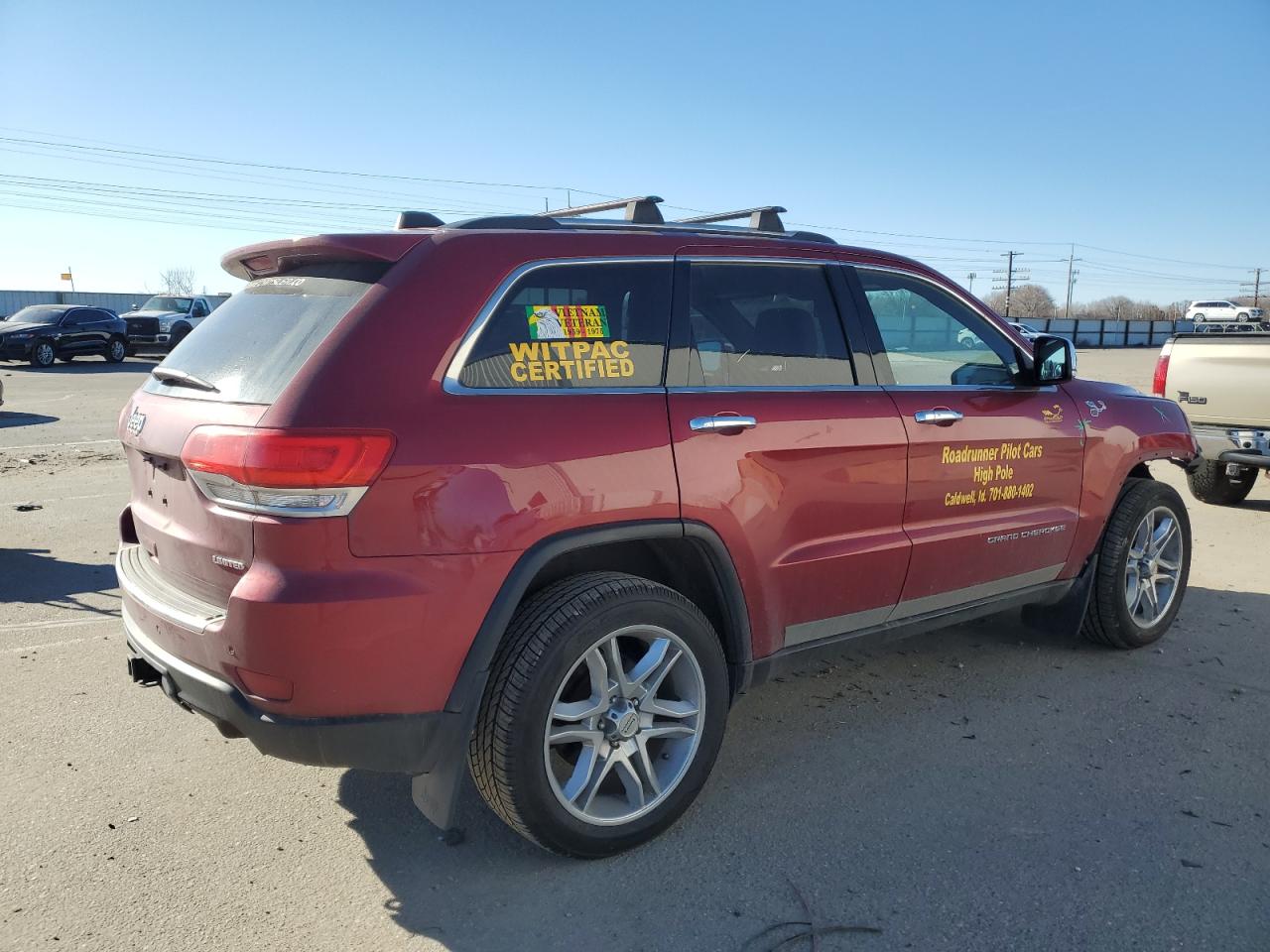 2014 Jeep Grand Cherokee VIN 1C4RJFBG2EC288644 Copart auction photo, front end damage thumbnail 3